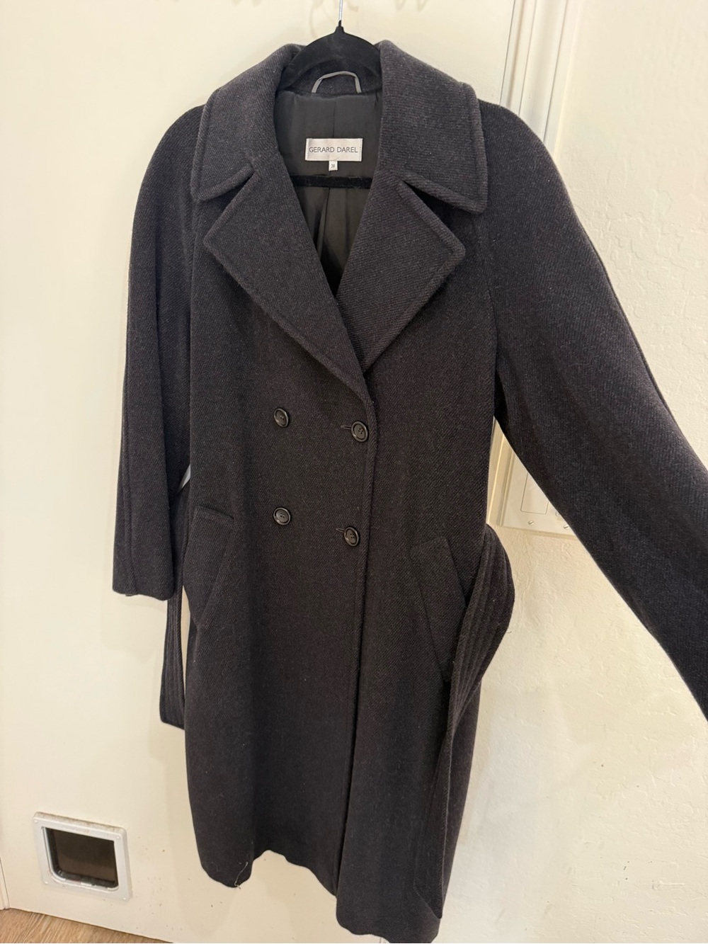 Gerard Darel Black Coat - Picture 3 of 10